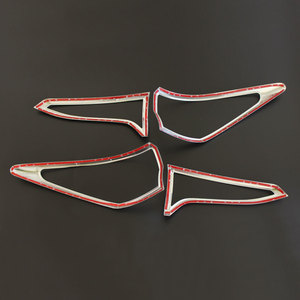 Protector de Luz Trasera Cromado ABS para <span class=keywords><strong>Toyota</strong></span> Fortuner, Accesorios, Cubierta de Luz Trasera, Moldura 2015 2017 <span class=keywords><strong>2022</strong></span> <span class=keywords><strong>SW4</strong></span> - Product Image 3