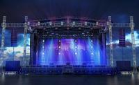Sgaier venta directa de exposición precio barato evento al aire libre de aluminio cabeza Totem escenarios Truss para venta