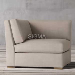 Set di sedie componibili componibili di lusso <span class=keywords><strong>mobili</strong></span> interni soggiorno Standard Comfort a forma di L - Product Image 6