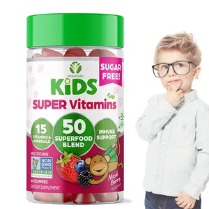 थोक अनुकूलन योग्य बच्चों मल्टीविटामिन gummies vitamin c बच्चों के लिए विटामिन