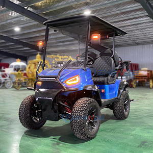 Les voyages de chasse prospèrent avec une voiturette de golf tout-terrain robuste Buggy de golf électrique 4 places Smooth Rides - Product Image 2