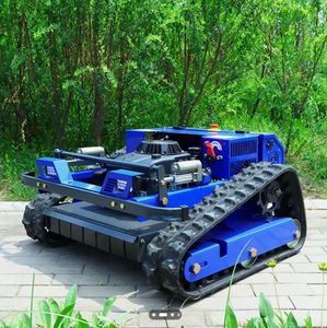 Cortacésped Robótico Industrial Inteligente a Gasolina de 4 Tiempos de Alta Calidad con Control Remoto y Orugas para Jardinería DIY - Product Image 1