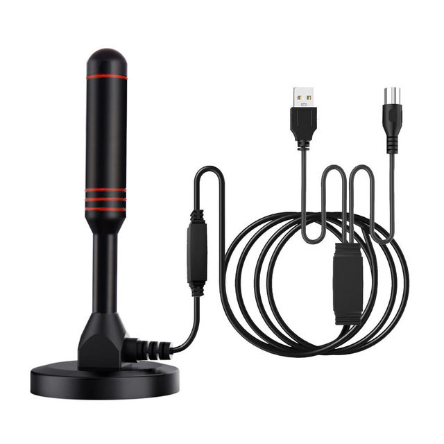 New Selling Digital Antenna TV Indoor Aerial With Amplifier HD TV Receiver TV Accessories for Indoor Outdoor