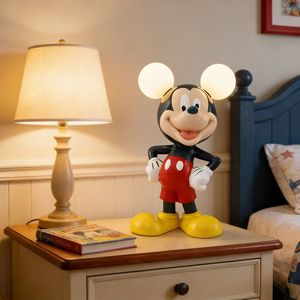 Nordic Creative Cartoon <strong>Mickey</strong>-Shaped Resin Table Lamps for Living Rooms, <strong>Bedrooms</strong> and Kids' Rooms - Wholesale &amp; Customization - Product Image 3
