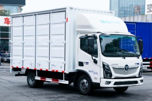 Foton Camión de 5 toneladas Entrega eléctrica Van Ollin EL Pro Camión ligero con cuerpo de caja personalizado Vehículo de nueva energía - Product Image 6