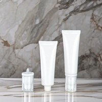 Emballages de tubes souples vides à pompe sans air en plastique pour cosmétiques, crèmes solaires, sérums de soin et masques faciaux – 15ml, 20ml, 30ml, 40ml, 50ml