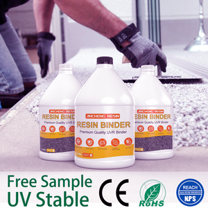 Resina Alifática de Alta Resistencia Química, Aglutinante para Piedra, Estable a los Rayos UV, para Pisos Públicos Comerciales y de Hoteles - Product Image 1