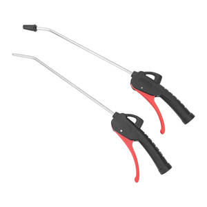 Pistola de soplado de polvo para limpieza de máquinas herramienta, tubo de 250 mm de longitud, con adaptador de conector neumático multinacional, en stock. - Product Image 2