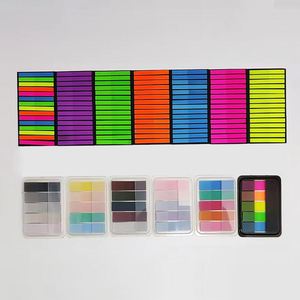 Juego de pegatinas de índice de lavanda autoadhesivas de PET personalizadas para estudiantes, marcadores de lectura bíblica, bloc de notas de leyes, papelería al por mayor - Product Image 2