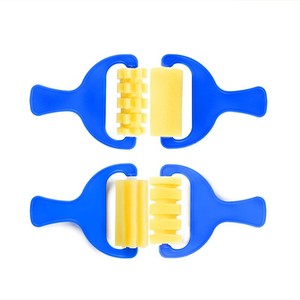 Juego de pinceles de esponja Mu Kun, 4 piezas con diferentes patrones de rodillo para niños, herramienta de dibujo y manualidades - Product Image 5