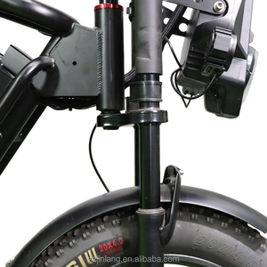 Nouveau Vélo Tout-Terrain Électrique 2026 à Pneus Larges 20*4.0, Moteur 500W, Batterie Lithium 48V 15Ah pour Adultes, Modèle HQS-001, Moteur Brushless 500W Puissant - Product Image 3