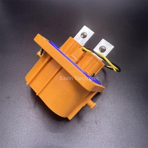 ST523000 Orange Color High Voltage HVIL <strong>8mm</strong> 2 Core Straight New Energy Vehicle Female <strong>Socket</strong> - Product Image 4