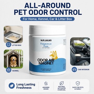 Éliminateur d'odeurs pour animaux de compagnie écologique personnalisé, gel désodorisant naturel sans parfum pour la purification de l'air domestique des chiens et des chats - Product Image 1