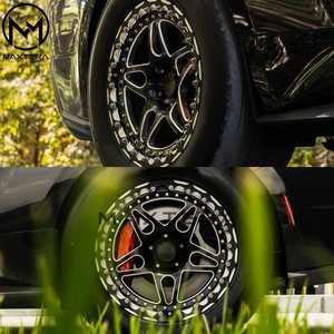 Rines de Aleación Maxtera Forged Custom Estilo Beadlock para Carreras de Drag, para BMW M3 M4 GT-R Supra Mustang <span class=keywords><strong>Camaro</strong></span> Corvette Dodge - Product Image 6