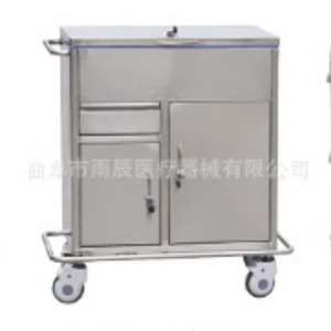 Carrito de Acero Inoxidable para Medicamentos, 670x450x900mm, con Ruedas Silenciosas, Carrito Médico para Hospital - Product Image 5