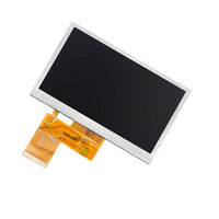 Layar LCD TFT 4.3 inci 480x272 24bit Antarmuka RGB dengan 262k Warna, Driver IC ST7282, Panel Layar LCD, Dijual Murah