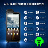 Anysecu W999 - Talkie-walkie robuste IP68 4G POC - Smartphone Android 13 - 6,3 pouces - 8+128 Go - Zello Real PTT - Radio réseau Gxin PTT