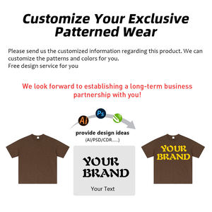 Camiseta Oversize 100% Algodón para Hombre, Gruesa, Transpirable, Personalizable, Tallas Grandes, Tejido Grueso de 190 Gramos, MOQ Bajo, Venta al Por Mayor - Product Image 4