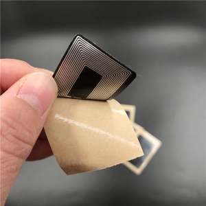 Étiquette RFID GSC 38X25mm à longue portée de lecture, ISO 15693, noire, en PET - Product Image 5