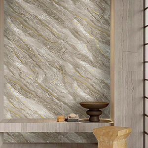 Pannello Murale in PVC Effetto Marmo Lucido Anti-Acqua, Installazione Facile con Colla, Design Colorati Personalizzabili Fai-da-Te - Product Image 1