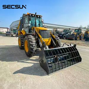 Secsun Bagger lader 388 Lader <span class=keywords><strong>2</strong></span>,5 Tonnen 3 Tonnen Bagger lader mit Mische imer - Product Image 3