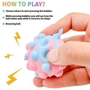 Custom Silicone Squeeze Toys Poping Eye <b>Ball</b> Stress Relief Toy for Kids Adults Gift - Product Image 6