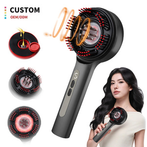 <span class=keywords><strong>2025</strong></span> Mới Điện Da Đầu Massager Bàn Chải Thông Minh Tóc Massager Với Ánh Sáng Màu Đỏ Thúc Đẩy Tăng Trưởng Tóc Tinh Dầu Đầu Massage Lược - Product Image 1