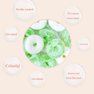 OEM vente en gros en vrac gélifiés à saveur de fruit sucré aigre bonbons secs bonbons collations saines - Product Image 4