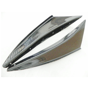 De fibra de carbono piezas del coche para la evolución 6 parachoques delantero Canard - Product Image 1
