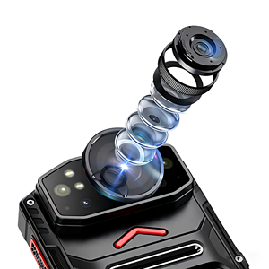 Caméra corporelle 5G pour diffusion en direct, enregistreur vidéo en temps réel 2K, Android 64 Go, traceur GPS pour agent de sécurité - Product Image 1