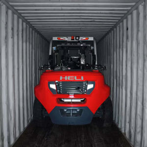 China Heli 2,5 Toneladas 5 6 7 Ton 8,5 T 8500kg Triplex Mast y Side Shifter Carretilla elevadora LPG con motor japonés - Product Image 1