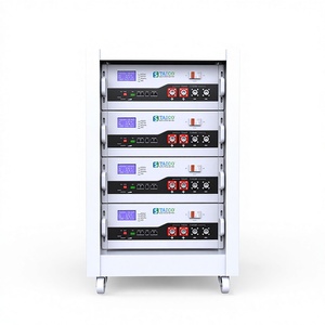 Suitable Smart BMS Split Hybrid Grid Rack-<b>mounted</b> 4U Case <b>Battery</b> 51.2V 105Ah 5-10kW Output - Product Image 1