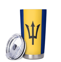 Gobelet isotherme 20oz en acier inoxydable avec couvercle, motif drapeau du Ghana, idéal pour le café, pour hommes et femmes