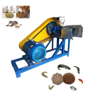 Hot Sale in Africa Price Soya Corn Animal Feed Floating Fish Feed Extruder Machine FFP40