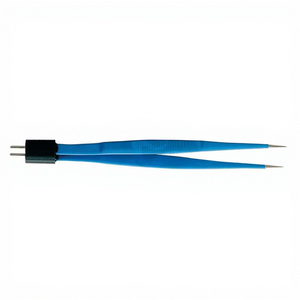 Pinzas Bipolares Semkin Europeas Reutilizables de Plástico para Reconstrucción, Medasra Instruments ES-105, Punta de 0.5mm/2.0mm, 14cm, Semi Antiadherentes - Product Image 3