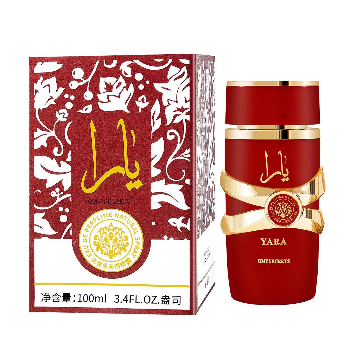 Omy rouge romantique 100ml - Chinois