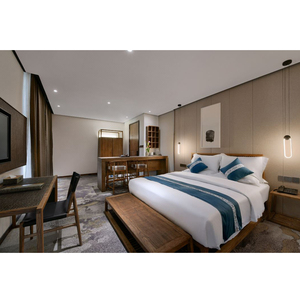 Usine moderne ensemble complet de meubles d’hôtel ensemble de <span class=keywords><strong>chambre</strong></span> d’hôtel contemporain haut de gamme ensemble de meubles de - Product Image 1