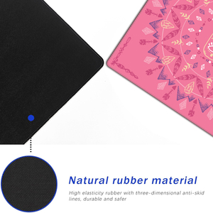 Tapis de jeu de mahjong personnalisé en caoutchouc naturel et microfibre, silencieux, durable, écologique, imperméable et antidérapant - Product Image 5