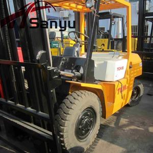 משמש tcm דיזל טלסקופי מלגזה fd30 3 טון 45 קיבולת לבחור מיני מלגזות דיזל 5-7 טון tcm המלגזות - Product Image 4