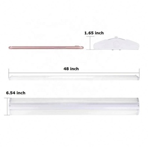 แถบไฟ LED อลูมิเนียมอัลลอยด์รูปตัว T ผิวขัดเงา T5 Temper ขนาด 4 ฟุต พร้อมบริการตัดตามขนาด - Product Image 3
