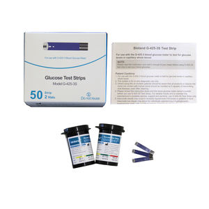 Bandelettes de <span class=keywords><strong>test</strong></span> de glucose de contrôle précis 50 pièces par boîte bandelettes de <span class=keywords><strong>test</strong></span> diabétique - Product Image 4