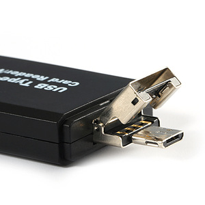 SD Đầu đọc thẻ <span class=keywords><strong>USB</strong></span> C đầu đọc thẻ 3 trong 1 <span class=keywords><strong>USB</strong></span> <span class=keywords><strong>2.0</strong></span> TF/Mirco SD thông minh bộ nhớ đầu đọc thẻ Loại C OTG ổ đĩa flash CardReader Adapter - Product Image 5