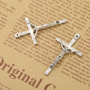Artículo religioso de la Iglesia, artículo católico, collar con colgante de cruz de Jesús, Cruz de retrato - Product Image 4