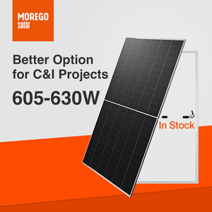 Panneaux solaires MoregoSolar BC-Cell Technology, technologie monocristalline, 670W 665W 660W 650W 645W 640W, prix pour projet photovoltaïque C&I - Product Image 1