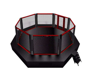 Chuyên nghiệp cao bát giác MMA lồng kích thước đầy đủ <span class=keywords><strong>UFC</strong></span> đấm bốc lồng bát giác với nền tảng bên - Product Image 6