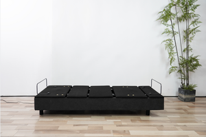 Cadre en métal réglable de glissière de meubles de chambre à coucher de dernière conception de Healthtec avec <span class=keywords><strong>4</strong></span> moteurs Okin lit électrique de soutien lombaire - Product Image 4