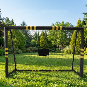 But de football portable en acier pour l'extérieur avec <span class=keywords><strong>filet</strong></span> pour jardin - Vente en gros - Product Image 1