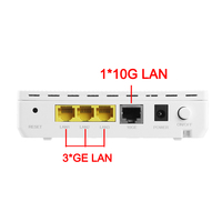 XGS5401 ONU double cœur pour utilisation en fibre optique, ultra-stable, 1*10GE+3GE RJ45, XGS-PON ONT, solutions 10G XGSPON, FTTH PON ONU, FTTA, FTTX