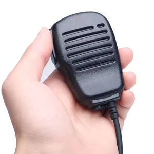 Micrófono de Mano Mini MH-34B4B de 1 Pin y 2.5mm para Radios Walkie Talkie MD200 <span class=keywords><strong>TLKR</strong></span> T5 T6 <span class=keywords><strong>T80</strong></span> T60 FR50 T6200 - Product Image 1