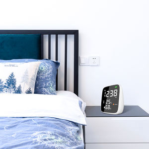 מכירות חמות מיני מד CO2 מסך LED חיישן NDIR סוג בודק איכות אוויר מקורה עם ערך אזעקה גלאי פחמן דו חמצני - Product Image 6